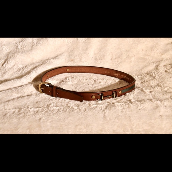 Tory Leather Equestrian Belt - Picture 1 of 3